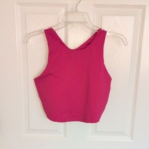 Kyodan Ultra Soft Long Length Sports Bra - Dark Pink - L